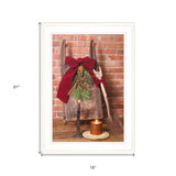 Let Christmas Live 1 White Framed Print Wall Art