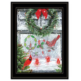 Christmas Peace 2 Black Framed Print Wall Art