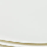 White Six Piece Square Bone China Service For Six Bread and Butter Set