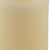 6" Ivory Flameless Pillar Candle