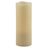 8" Ivory Flameless Pillar Candle