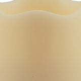 5" Ivory Flameless Pillar Candle