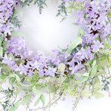 25" Purple Lavender Artificial Wreath