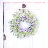 25" Purple Lavender Artificial Wreath