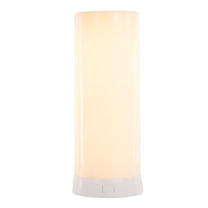 8" Orange Flameless Designer Candle